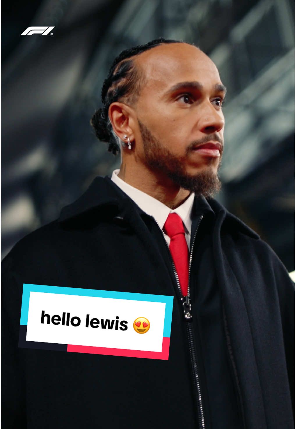 first public appearance as a ferrari driver ✔️ #f175 #f1 #formula1 #lewishamilton #sports @ferrari 