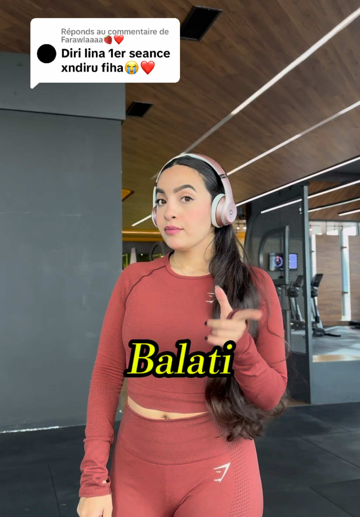Réponse à @Farawlaaaa🍓❤️ Ila kan awel nhar lik f gym w ma 3arafsh mnin tbday,🎀had video lik 🫵🏻🦾kol exercise 3 séries avec 10-12 répétitions 🤝🏻 Let’s Go GIRLS 🚀🩷 First day at the gym 🤝🏻 #explore #fit #fyp #foryouu #workoutmotivation #fitnessmotivation #الاكسبلور🔥 #pourtoi #explorerpage #gymmotivation #motivation #bodybuilding #beginner #firstday 