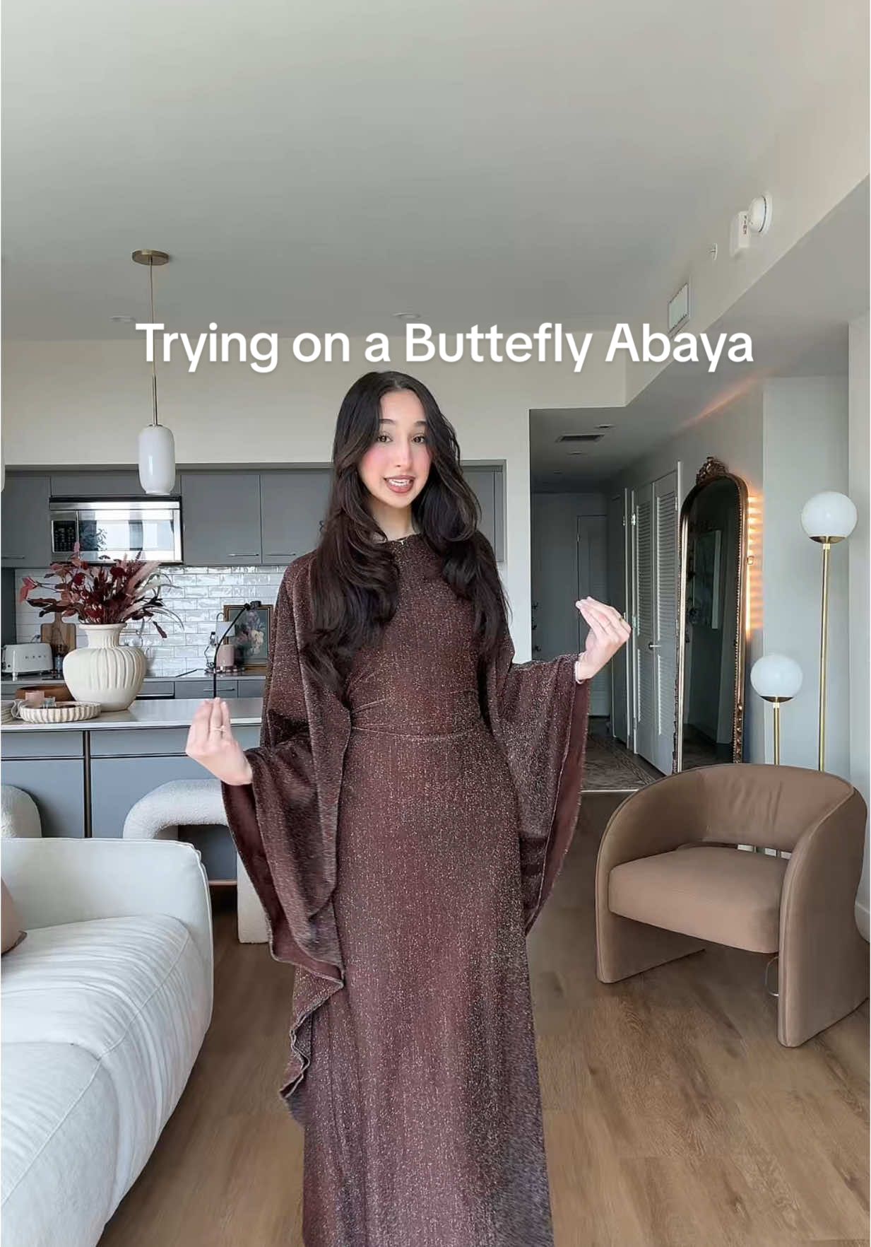 WOW I’m actually speechless GIVE ME 14 of them right now!!!! this butterfly abaya is sooooo stunning!! From @esmenewyork 🤍 #butterflyabaya #abaya #abayafashion #dubaifashion #Ramadan #eidoutfit #modestdress #modestfashion 