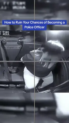 How to Ruin Your Chances of Becoming a Police Officer #cops #copsoftiktok 