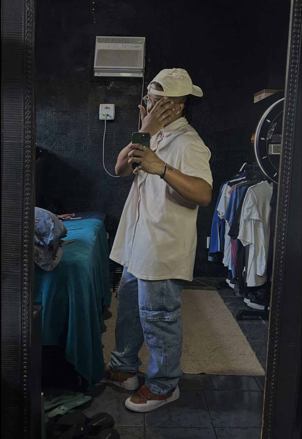 Fit com camisa social, fala tu? 😶‍🌫️ #outfit #social #streetwear 