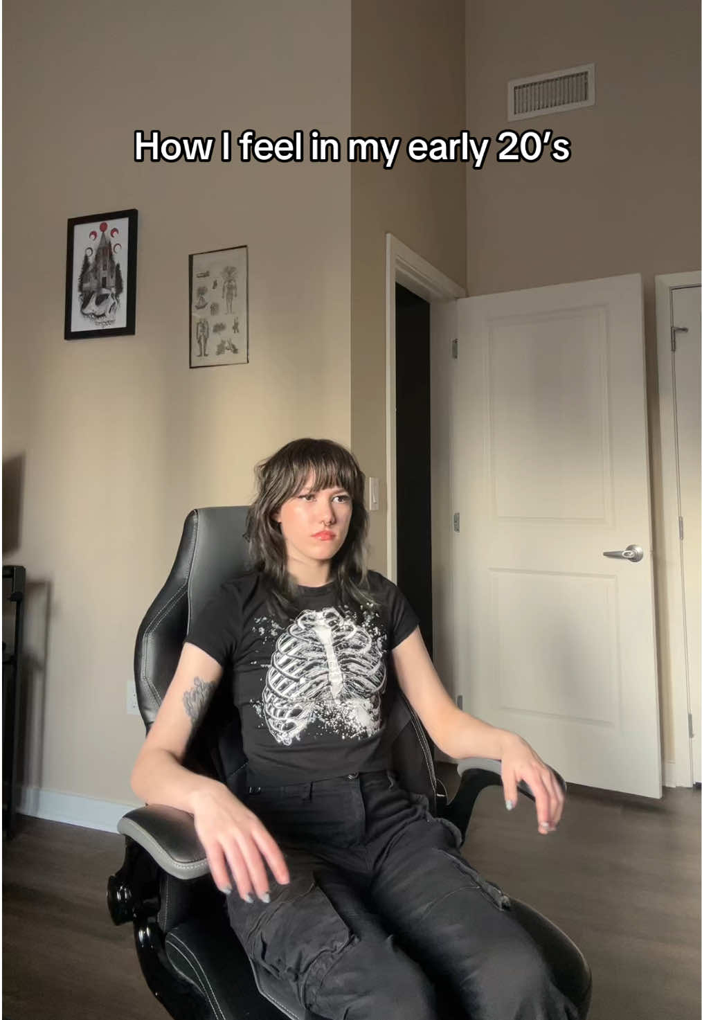 It’s rough out here guys.  #wlw #alternative #altgirl #gothgirl 