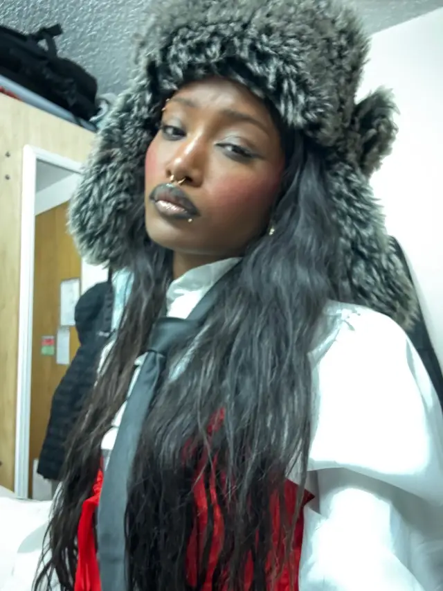 now tell me u don’t think it gives Viking kakegurui c*nt realness!! I literally just wear what I want and idc if it’s crazy it’s my life and my avatar and my rules. #wlw #fitcheck #nyc 