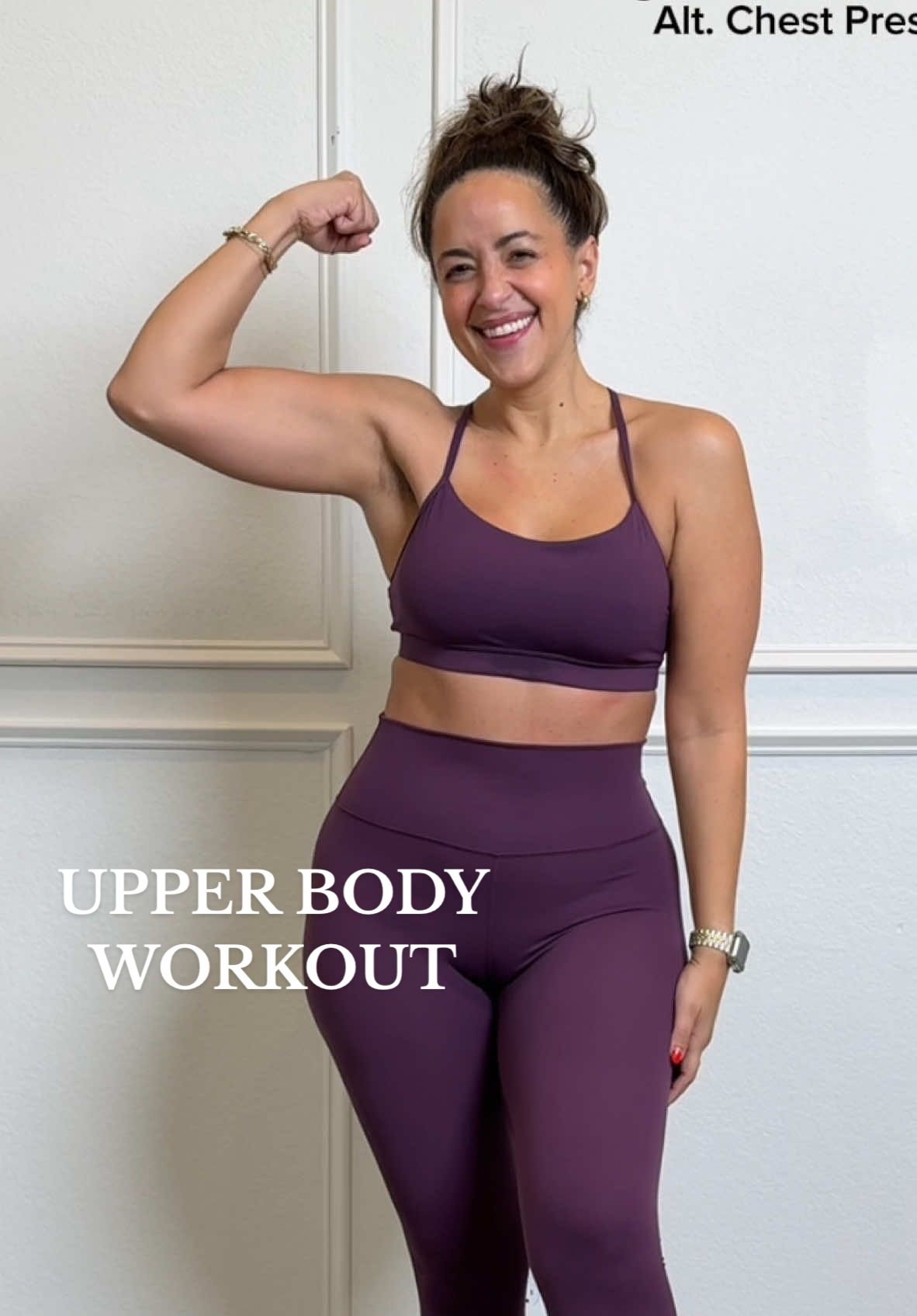 Grab some heavy dumbbells and let's get after this at home upper body workout! 💪🏼 You'll do 40sec on/20sec rest and repeat each exercise 3x before moving on to the next! Enjoy my loves!! #upperbodyworkout #upperbodyworkouts #fitnessmotivation   #athomeworkout #homeworkout #MomsofTiklok #beforeandafter #weightloss #weightlossmotivation