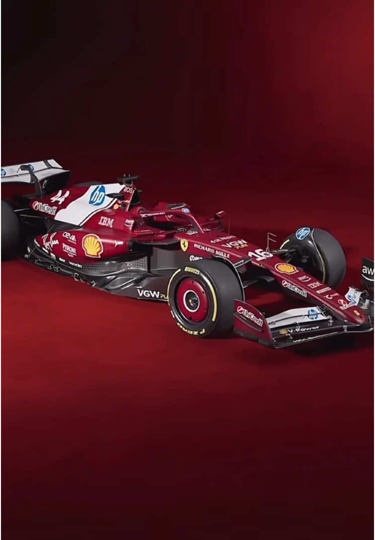Ferrari f1 2025 livery!🏎️ #lewishamilton #charlesleclerc #ferrari #ferrarif1 #f1 #formula1 #f175 #fyp #viral 