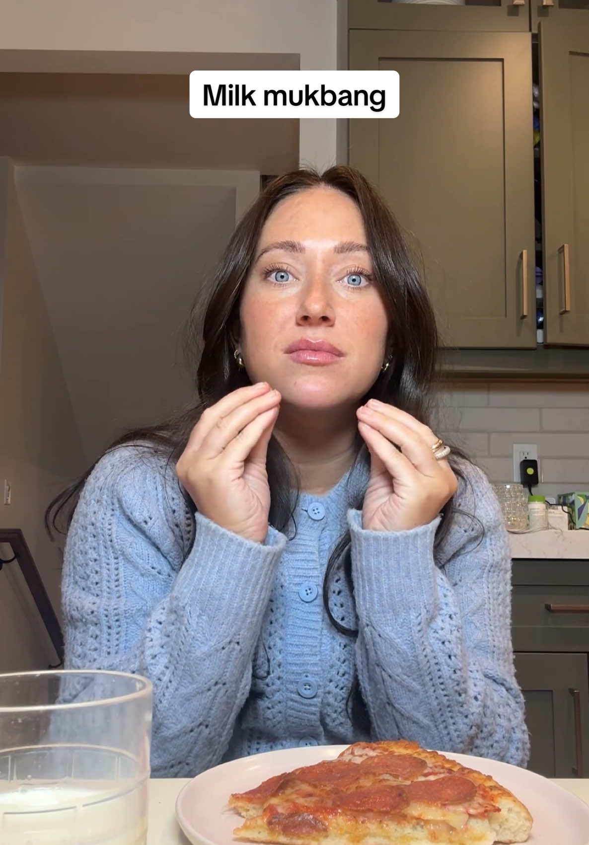 Milk Mukbang? I think I love it the most. @Milk #ad