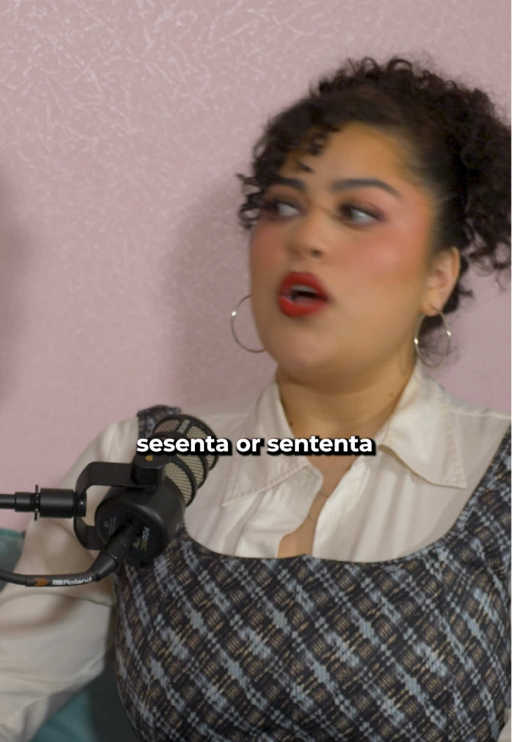 The Spanish struggle of setenta and sesenta 😅 who else struggles with this translation?! Do you have a method to remember? let us know🤣  #spanish #language #translation #latinocomedy #latinapodcast 