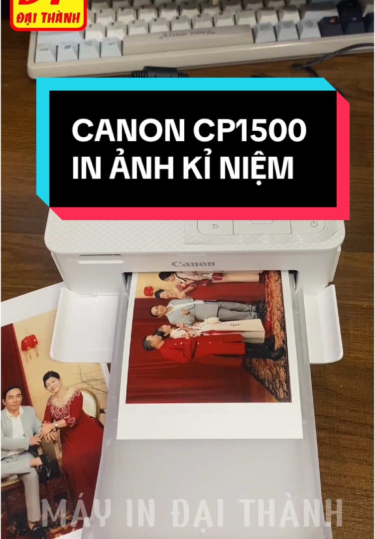 In ảnh kỉ niệm không còn quá khó trong cuộc sống hiện đại ngày nay 👍🏻 CP1500 dòng máy in ảnh mới nhất năm 💯 #mayindaithanh #mayinnoidianhat #mayincanon #canoncp1500 #canon1500 #canoninanh #mayinanhmini #mayinanh 