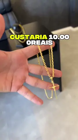 ✔ 10 camadas de BANHO de ouro 18K + proteção especial de verniz. ✔ Resistente, elegante e com cor duradoura. Frete grátis e entrega rápida em 5 a 7 dias úteis