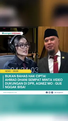 RuanganInfo.com - Penyanyi Agnez Mo kini sedang terkena kasus pelanggaran hak cipta atas lagu 
