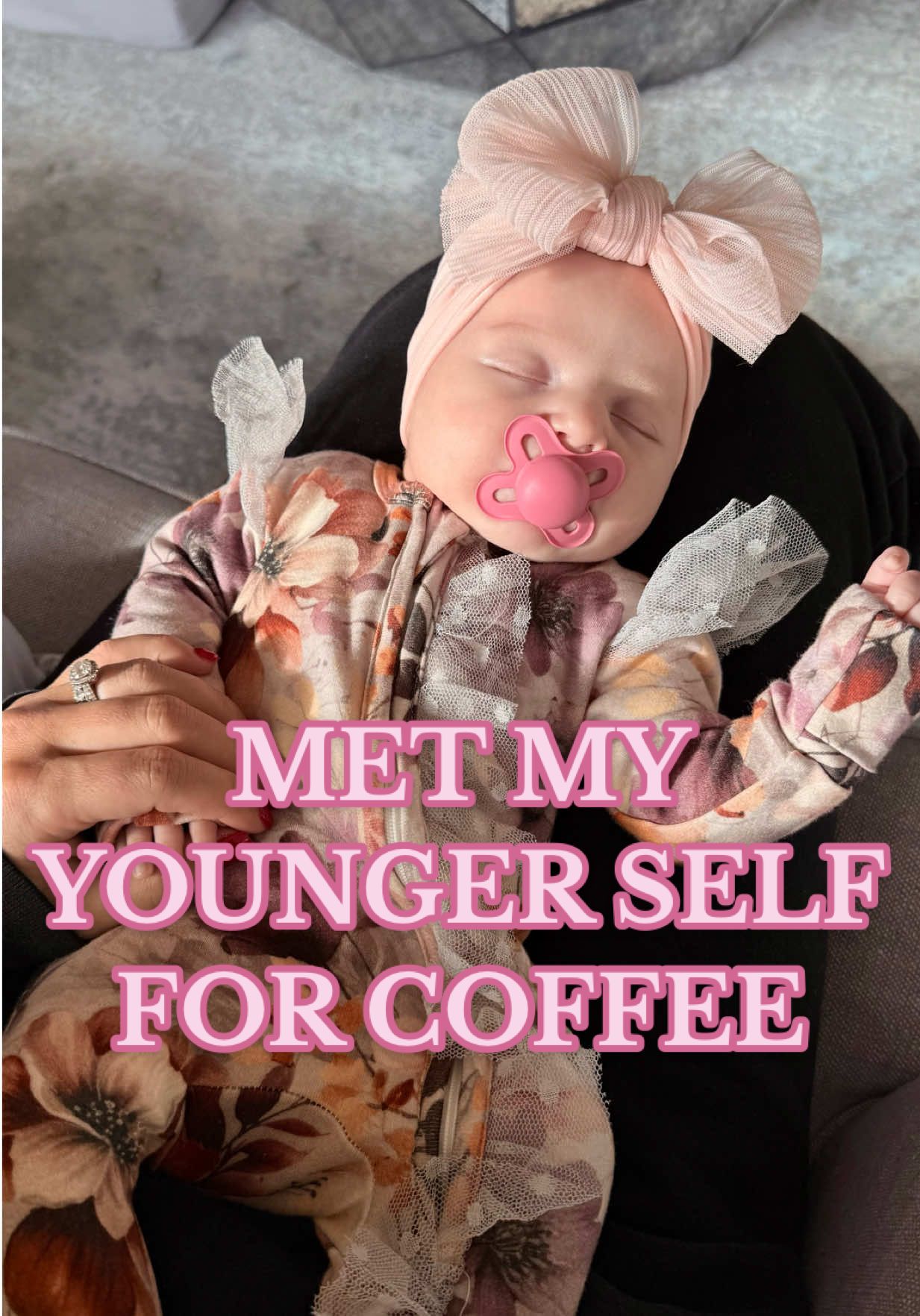 love your old self too, ladies. I recently accepted that yes, while we’re all still growing … that girl also served you and her purpose at many past stages in your life. let’s celebrate her and all she did for ya along the way 🫶🏼 #coffeelover #coffeetrend #metmyyoungerselfforcoffee
