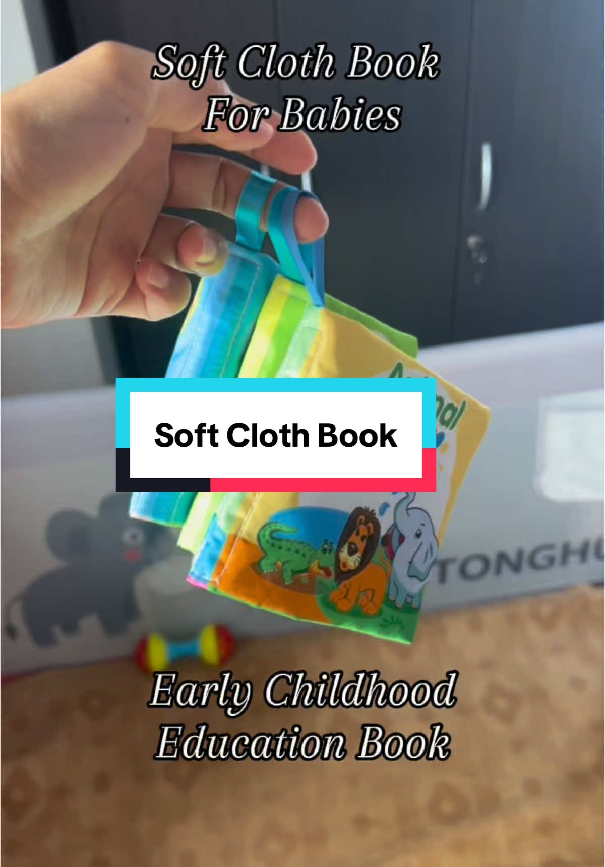 Soft cloth book for babies #CapCut #fyp #foryourepage #earlyeducation #clothbook #affiliatemarketing #affiliate 