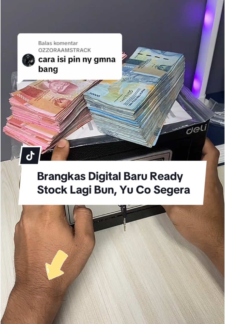 Membalas @OZZORAAMSTRACK Brangkas Uang dan Perhiasan #brangkas #brangkasuang #brangkasperhiasan #cashbox #brangkasdigital #brangkasdigitalbaja #cashboxwithlock #tempatsimpanuang #tempatsimpanperhiasan #wibgajian #promoguncang #promo22 #cuantanpabatas #megaguncang22  