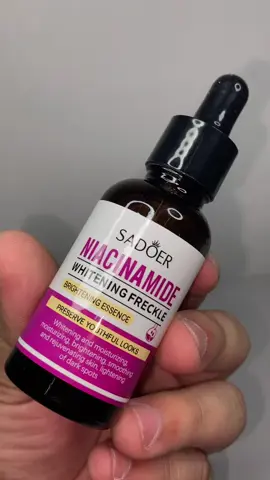 Sadoer Niacinamide Serum #serum #niacinamideserum #fyp #trending 