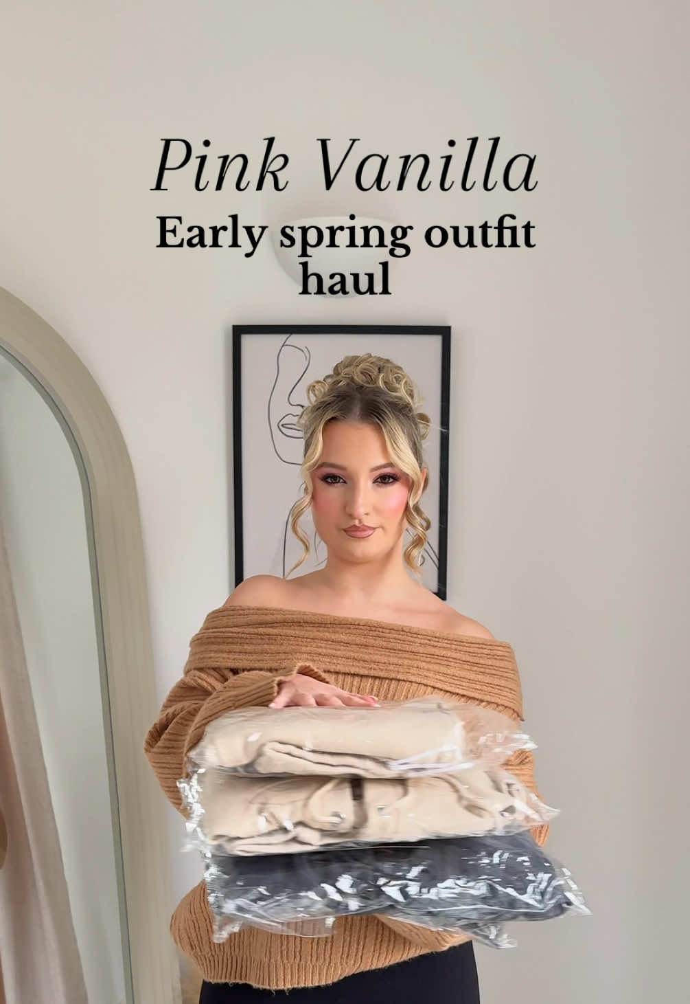 @Pink Vanilla early spring outfit haul AD  Which outfit is your favourite? 1 or 2? #springoutfit #casualoutfits #everydayoutfit #springoutfits #outfithaul 