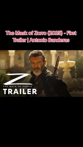 The Mask of Zorro (2025) - First Trailer | Antonio Banderas #maskofzorro  #squidgame #marvel #movie #clips #avengers #fyp #insideout #ForYou #tiktokindia #tiktokmalaysia #movieclips #trailer #movielovers #cinema #LearnOnTikTok #movies #movietrailer #newtrailer #tiktokusa #foryoupage #challenge #music #reels #newtrend #viralvideo #fypシ #fypchallenge #fyptiktok #tiktoktrend #tiktokfamous #moana #foryou #ironman #thor #hulk #superman #spiderman #venom #captainamerica #naruto #batman #dc #wanda #dragon #epic #magic #horror #houseofthedragon #anime #aquaman #hollywood #harrypotter #bollywood #action #tiktok #marvels #actionmovie #moviescene #film #actionpacked #thriller #superhero #movie2024 #blockbuster #movietime #actionfans #cinemalovers #moviebuff #hollywoodtrailer #newrelease #filmlover #moviecommunity #tiktokmovie #movieedit #LifeHack #moviesclips327 