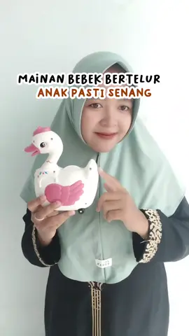 mainan bebek bertelur sudah ada lampunya anak-anak pasti suka #racuntiktok #mainananak #mainanviral #mainanangsabertelur #angsabertelur #mainanmurah #fujian 