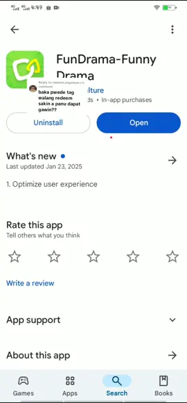 Replying to @rommel.angoluan.c #fundrama #fundramaapp #highlight 