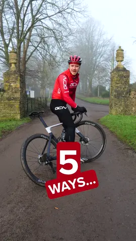 5 Ways To Dismount YOUR BIKE 🚲 #gcn #cycling #roadbike #biketricks #bikes #bikelife