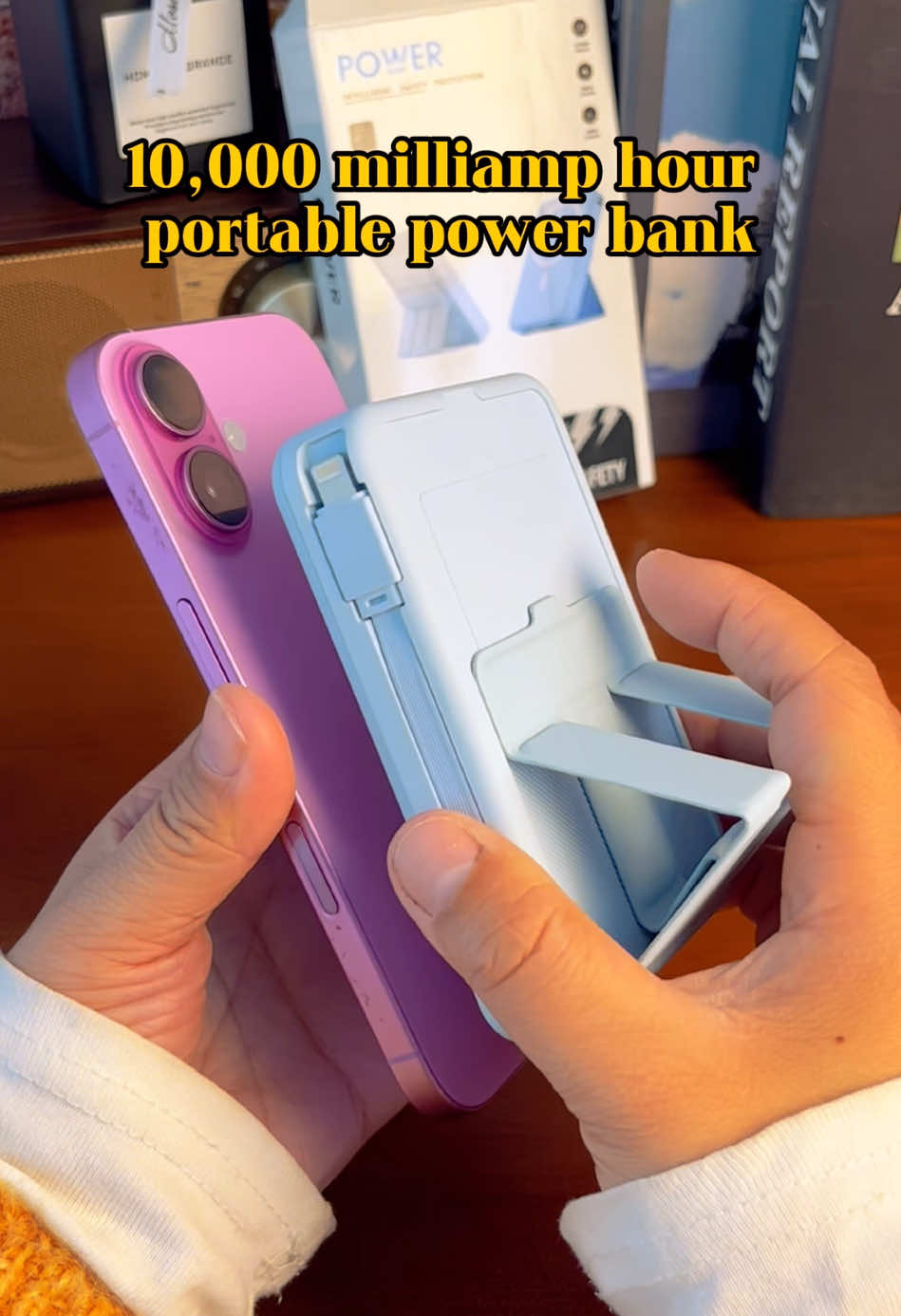 Portable with 10000w fast charging and a smart display? Take my money. #fastcharging #protablepowerbank #dealsforyoudays #tiktokmademebuyit #amazing #spotlightfinds #charger #fyp #powerbank 