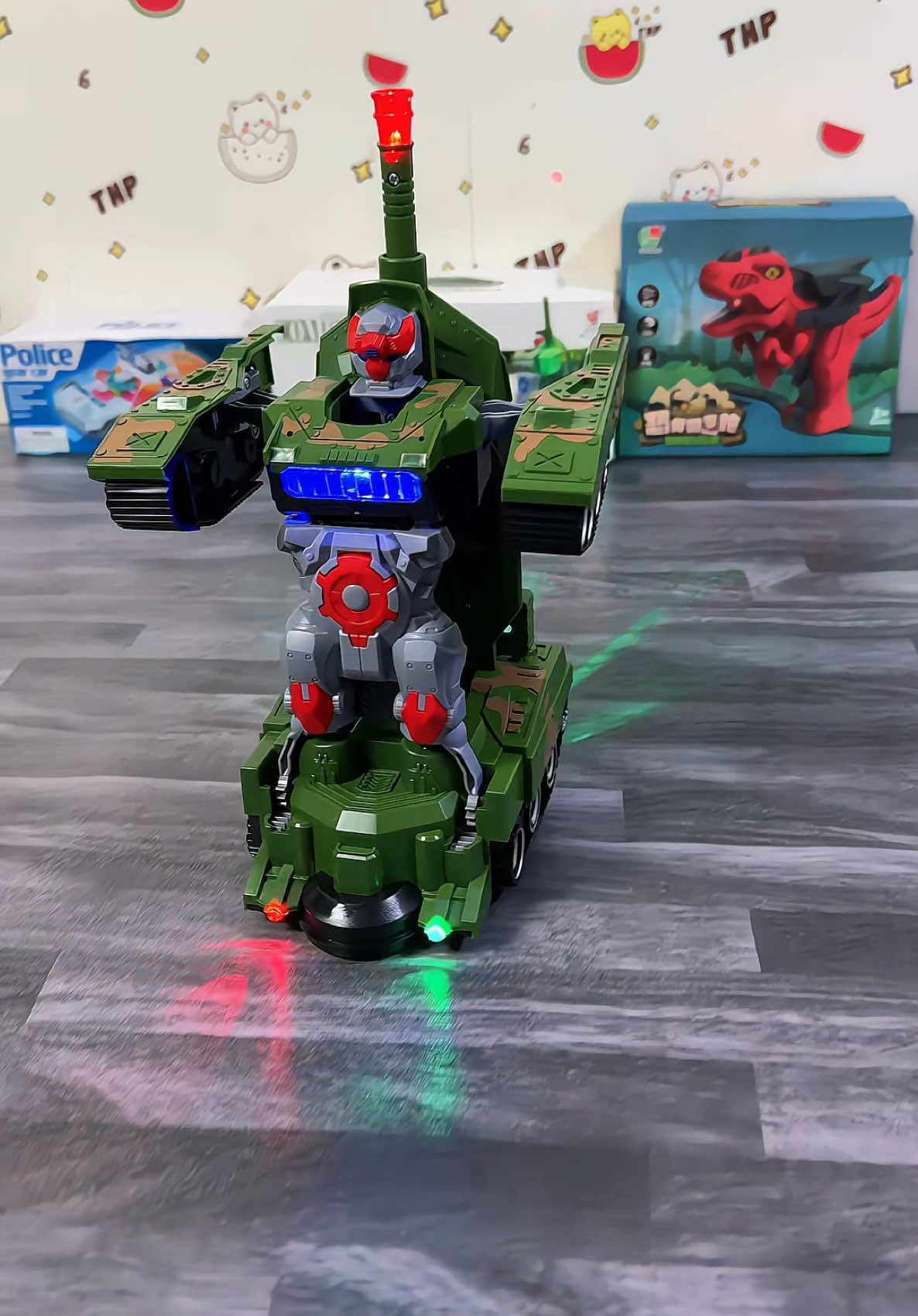 Đồ chơi xe tăng biến hình robot có đèn và âm thanh cho bé #xetangbienhinh #xetangbienhinhrobot #dochoixetang #xetangdochoi #dochoichobe #dochoitreem #muataitiktokshop #dochoinhabong9999 