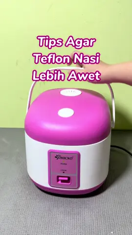Tips Agar Teflon Nasi Lebih Awet Rice Cooker 3in1 Omicko MC-101 Platinum 1,2L #tips #teflon #nasi #awet #ricecooker #3in1 #omicko #platinum #magiccom #beras #nasi #masak #menghangatkan #mengukus #steamer #eggs #telor #antilengket