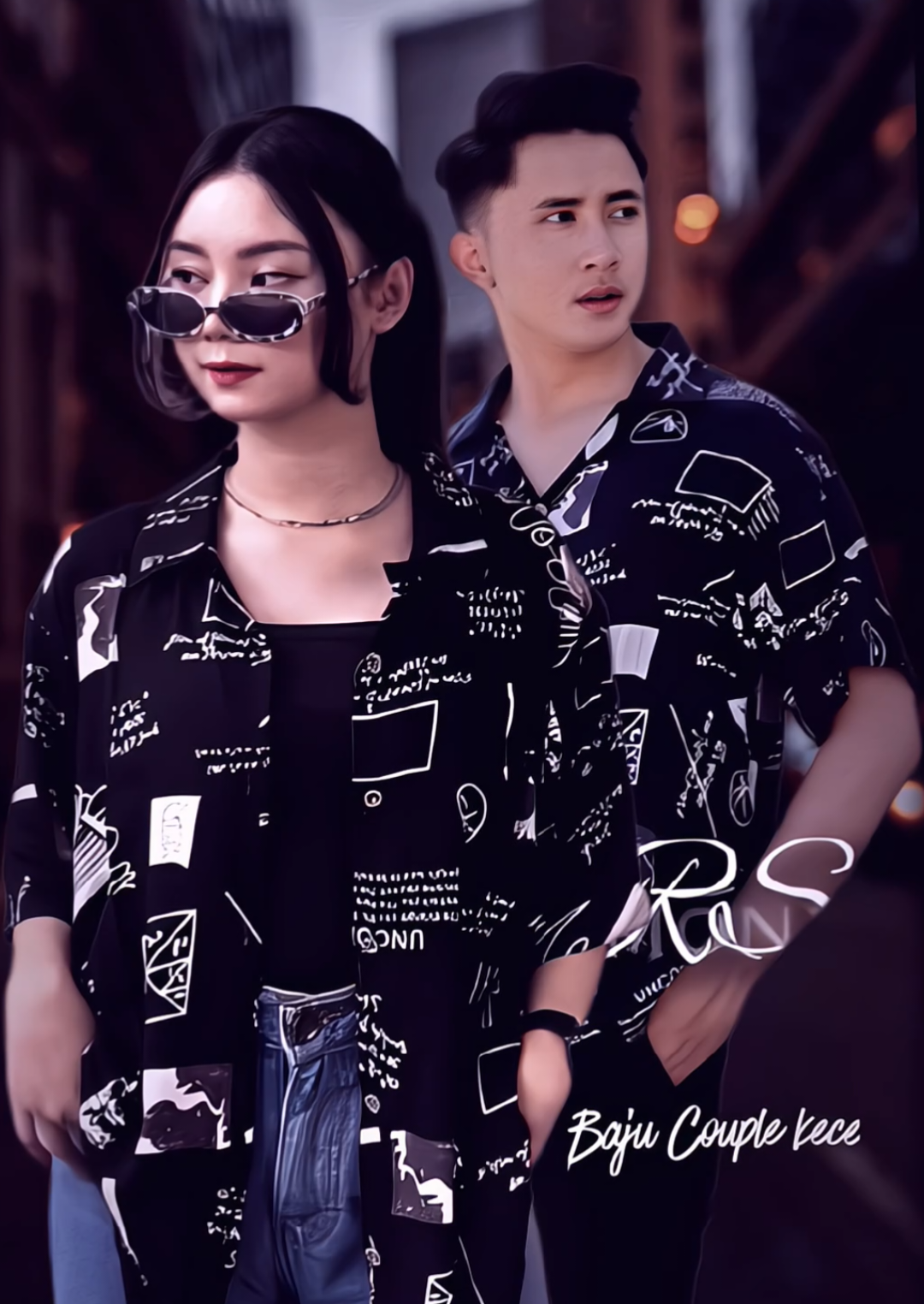 Kemeja couple kece 😎  #kemeja #kemejacouple #bajucouple #fyp 