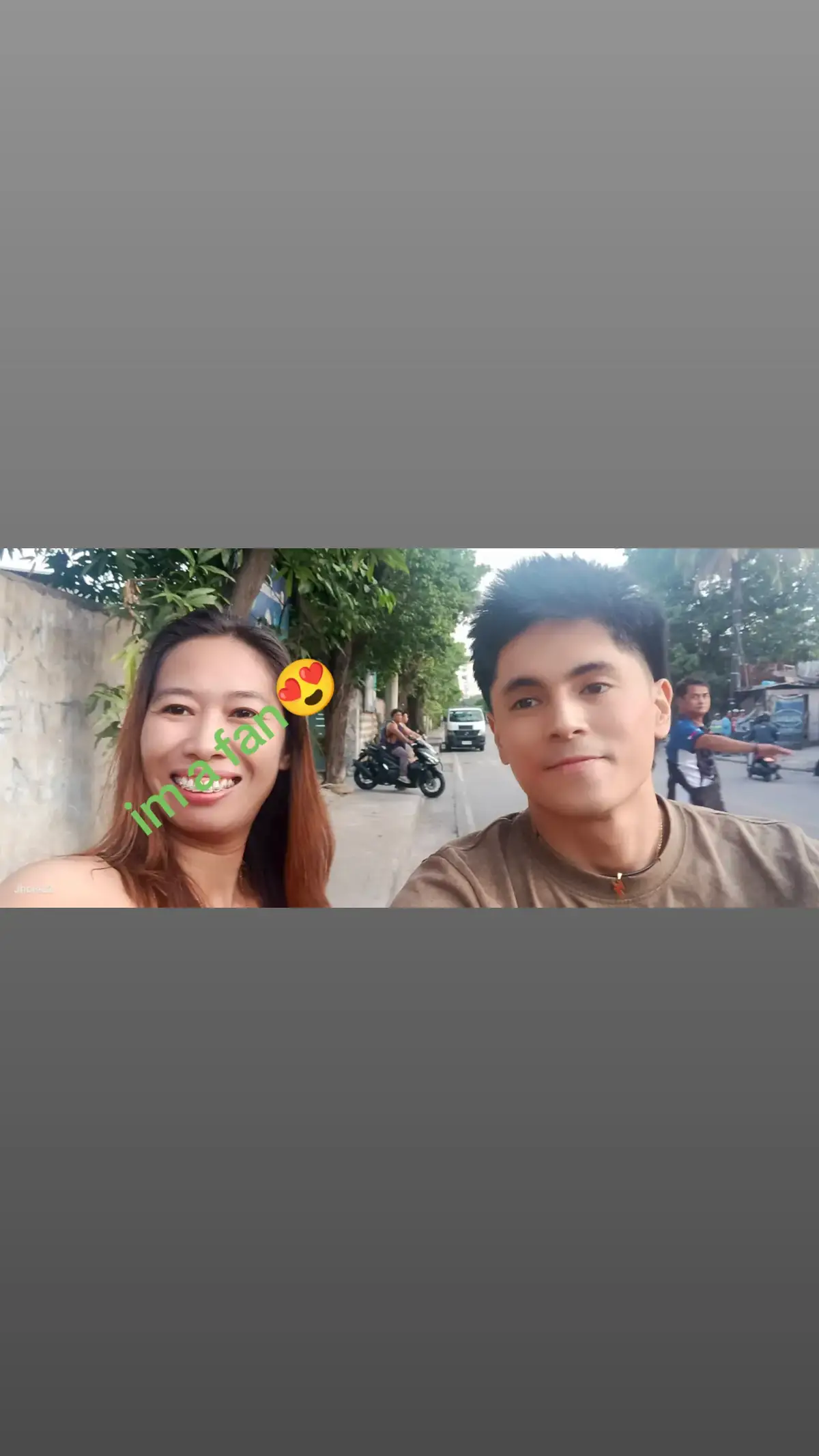 So bait nmn ng isang #migueltanfelix salamat sa pgpapaunlak makapagpapic sayo Isang fan na tulad ko😅 sorry na kinikilig eh🤣 ang gwapo😍 #batangriles #kidlat 