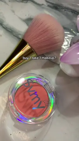 2in1 costemics! #fyp #blushon #makeup 