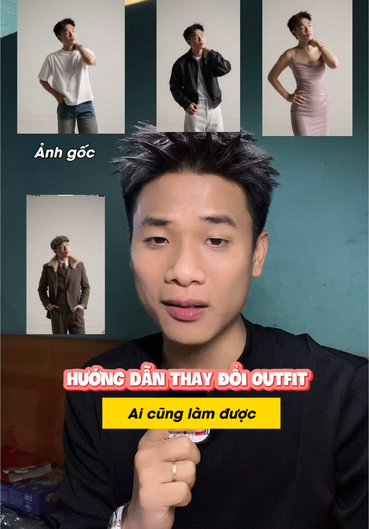 Hướng dẫn thay đổi outfit trong hình ảnh đơn giản | Ai cũng làm được !!  #trongaden #vulaci #LearnOnTikTok #bikipsongao #adenteam #adenstu #thanhcongnghe #xemngaymeohay #vulaci3k 