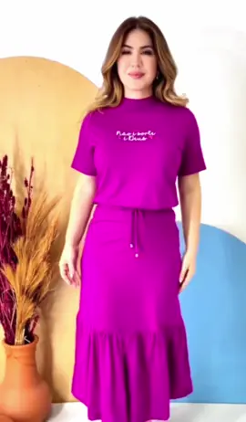 Conjuntos Gola Alta e Saia Cristão Evangélico Estampados Nosso link 😍: https://s.shopee.com.br/5fa1xx0nB7 ##modamodestacristã##modafemininaonline