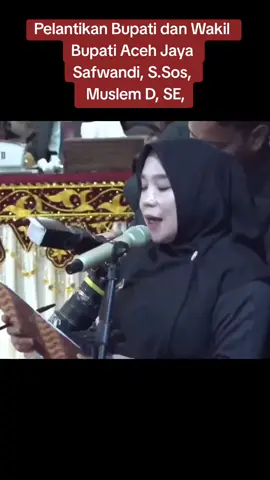 Rapat pengambilan sumpah Bupati Wakil Bupati Aceh Jaya #AcehJaya