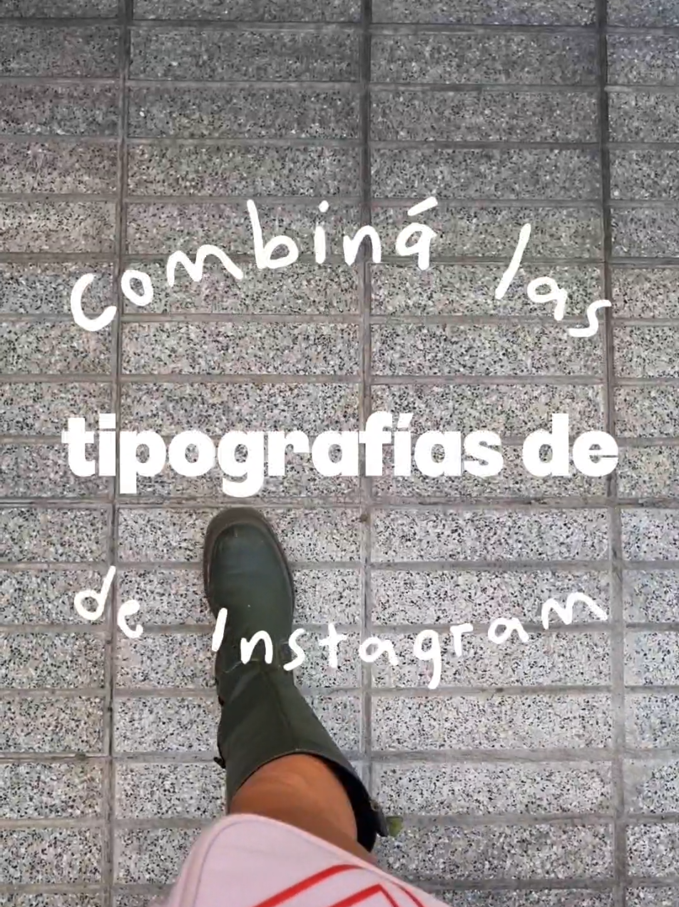 Antes no me gustaban mucho las tipografías de Instagram, hasta que aprendí a combinarlas y las amé 🩷 Guardá este reel para usar estas combinaciones en tus próximas historias 😍 #InstagramStories #Tipografias #Tips #CreadordeContenido #MarketingDigital
