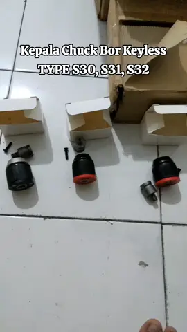 Kepala Chuck BOR Keyless Dari APR TYPE S30, S31, S32#bor #keyless #kepalabor #chuckbor #apr #japan 