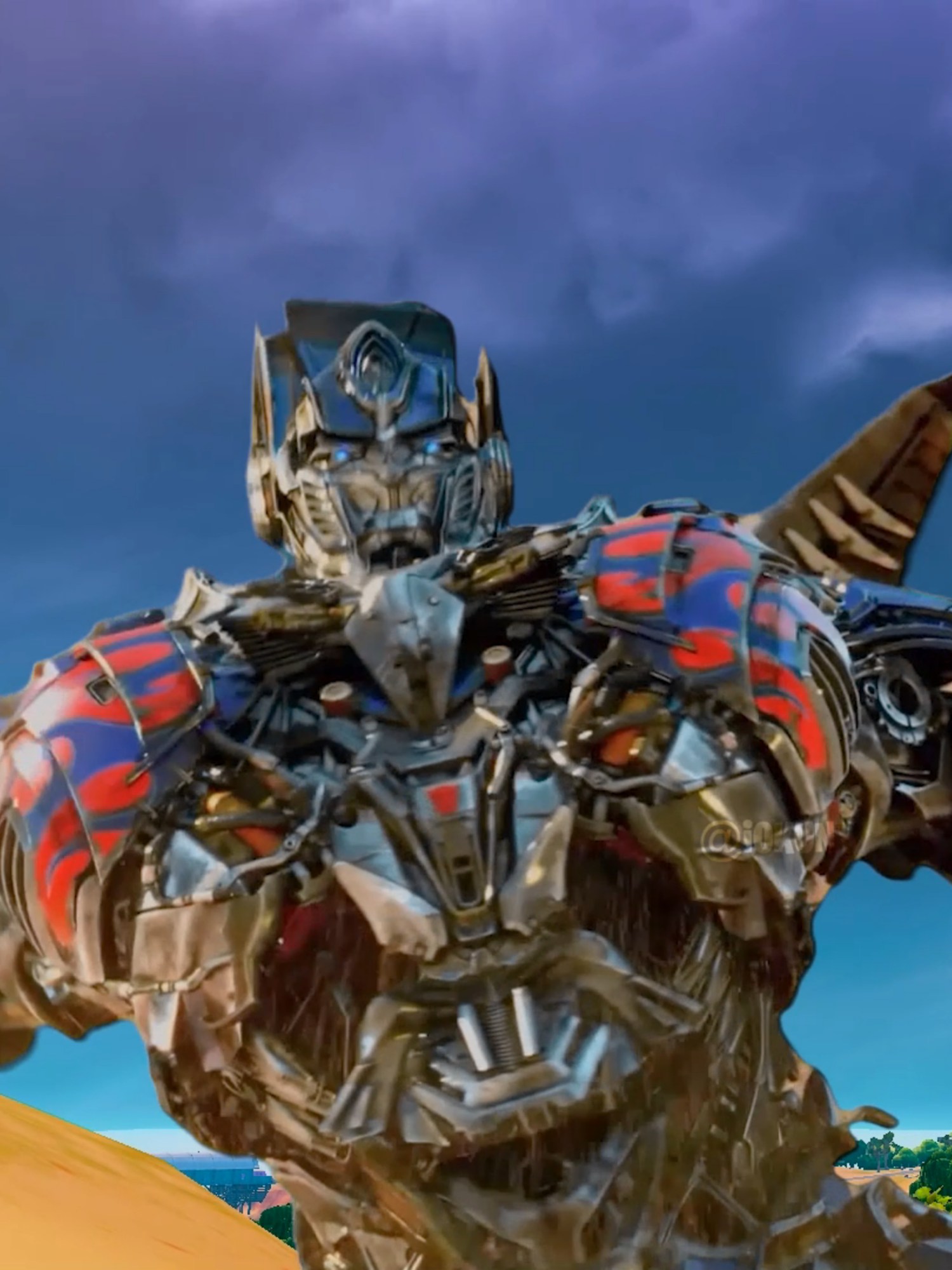 Optimus Prime Transforms into a sweat in Fortnite Reload! #fortnite #optimusprime #transformers #fortnitememes #fortnitebr #fortnitebattleroyale #fortniteclips #gaming #fyp #foryoupage #foryou #chapter6 #fortniteedit #i0kuny #fortnitereload
