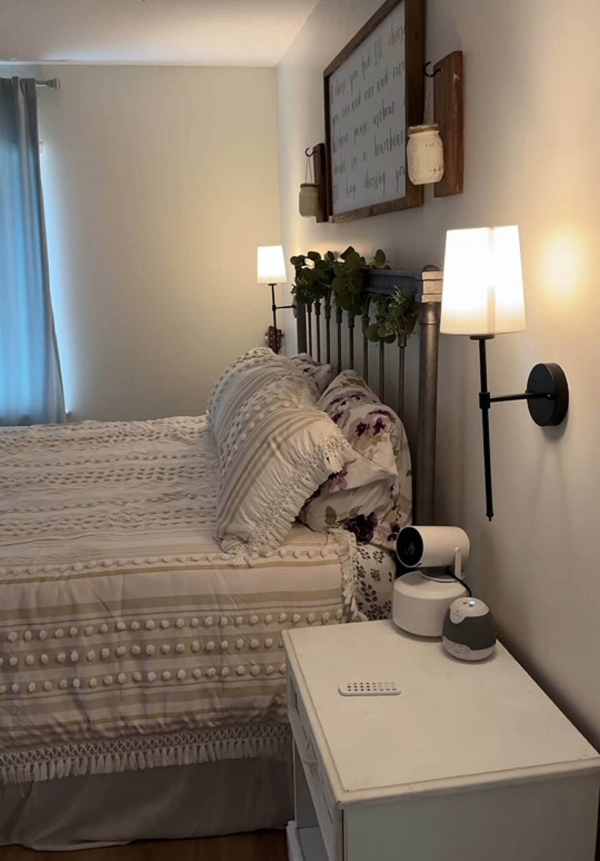 Such a mood! Wireless is always my favorite and these are so cool! #lighting #led #homelighting #wallsconces #homedecor #lamps #decor #bedroomdecor #walllights #walllight #likertla @LIKERTLA #lovelanguage #tiktokmademebuyit 