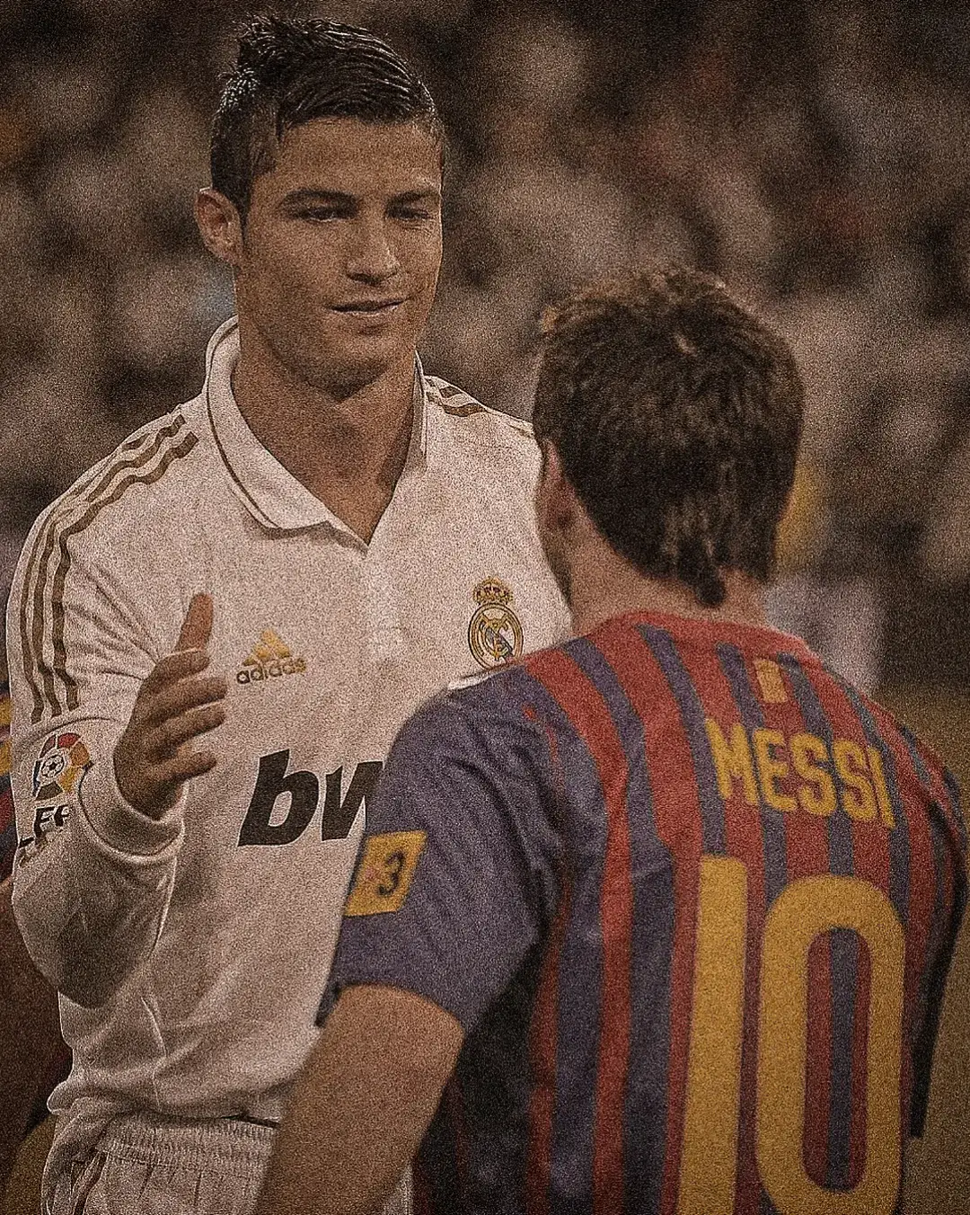 El Clásico, the iconic showdown between FC Barcelona and Real Madrid, stands as one of football’s most exhilarating rivalries, brimming with drama, passion, and unforgettable moments. It has showcased the finest talents in the sport’s history, with Lionel Messi leading Barcelona’s charge as the all-time top scorer in this fierce contest. His mesmerizing dribbles, pinpoint finishes, and game-changing performances left an indelible legacy. On the opposing side, Cristiano Ronaldo’s unmatched power and goal-scoring prowess often turned the tide in Real Madrid’s favor, making every encounter a must-watch spectacle. Ronaldinho’s dazzling skill earned him a rare standing ovation from Madrid fans in 2005, and Zinedine Zidane’s elegant touches and control added another layer of brilliance to the fixture. Beyond individual stars, the tactical battles have been equally legendary. Xavi and Iniesta orchestrated Barcelona’s midfield with unmatched creativity, carving through defenses with ease, while Iker Casillas stood tall as Real Madrid’s defensive anchor, delivering clutch saves in high-stakes moments. Sergio Ramos epitomized leadership and grit, scoring crucial goals and standing firm in heated encounters. More than just a game, El Clásico represents a clash of pride, history, and identity. It’s a spectacle that transcends football, captivating fans around the world with every thunderous tackle, breathtaking goal, and unforgettable chapter in this storied rivalry. #ronaldo #messi #realmadrid #barcelona #ElClasico #laliga #spain 