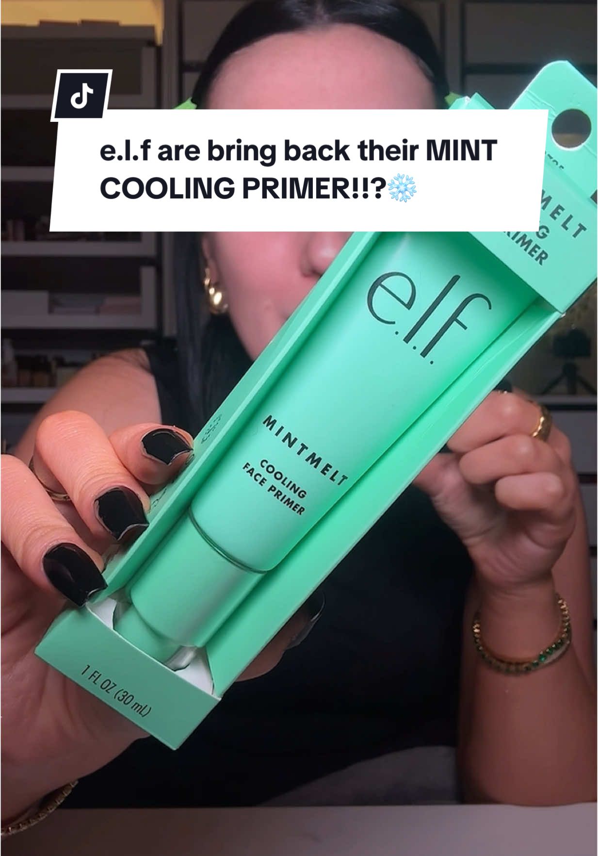 It’s coming back!!⚠️🎉 Is this the best gripping primer for glowy skin??❄️👀 I think so… ! @e.l.f. Cosmetics UK slayed👏🏼 ad grab now elfcosmetics.co.uk @Superdrug #makeuptok #elfcosmeticsuk #asmr