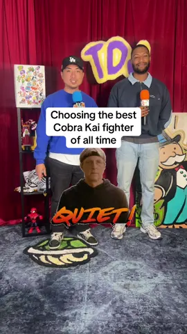 The best Cobra Kai fighter of all time is… #cobrakai #karatekid #daniellarusso #mrmiyagi 