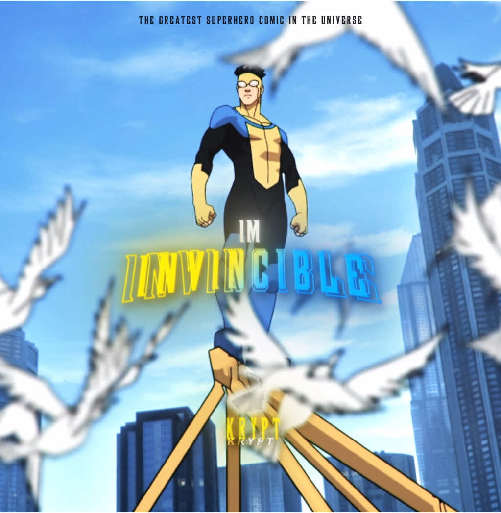 Is invincible the greatest superhero tv show oat??? || #invincible #invincibleedit #edit #markgrayson #primevideo #fyp #viral 