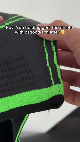 This support is something that I was looking for ❤️ #athlete #osgoodschlatter #kneepain #injury #rehab #sport 