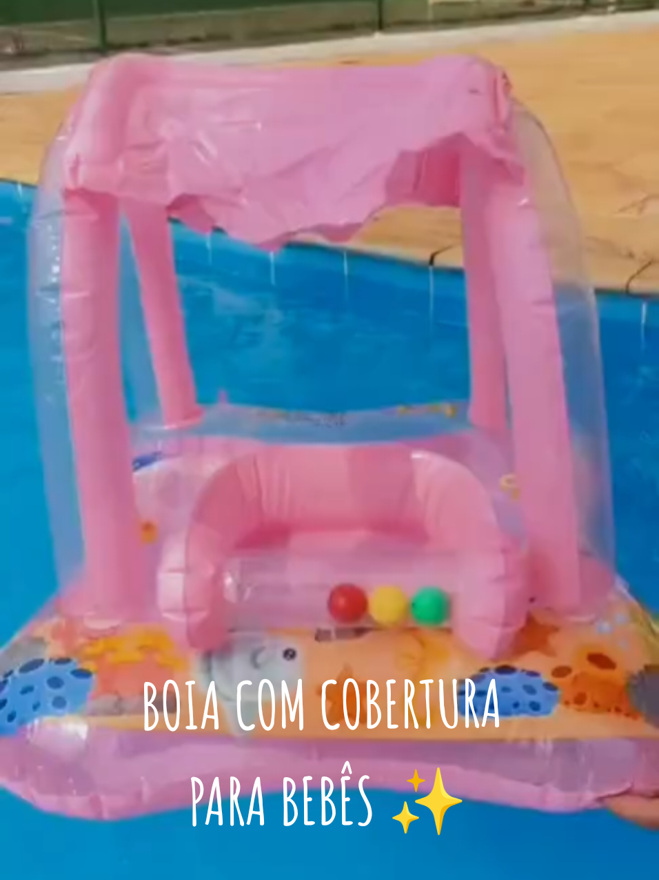 OLHA essa  Boia Bote com cobertura coberta infantil inflavel, perfeita para os dias de sol ☀️ com proteção   R$43,20. Compre na Shopee agora! Digite eu quero , envio o link 🔗  #boiainfantil #calor #verao #piscina #viral_video #afiliados #shopee 