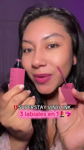 El m abial que dura todo el día el #vinylink y lo puedes usar de varias formas como #gloss #tinta y #labial 💄💖✨ regalo de Maybelline New York #Makeup #makeuphacks #maquillajetutorial #lipstick #maquillajeprincipiantes #itgirl #vanillagirl #niñasmaquillandose #girlmakeup #maybelline #MNYitlook #vinylinkmaybelline   @maybelline_es @Skeepers España 