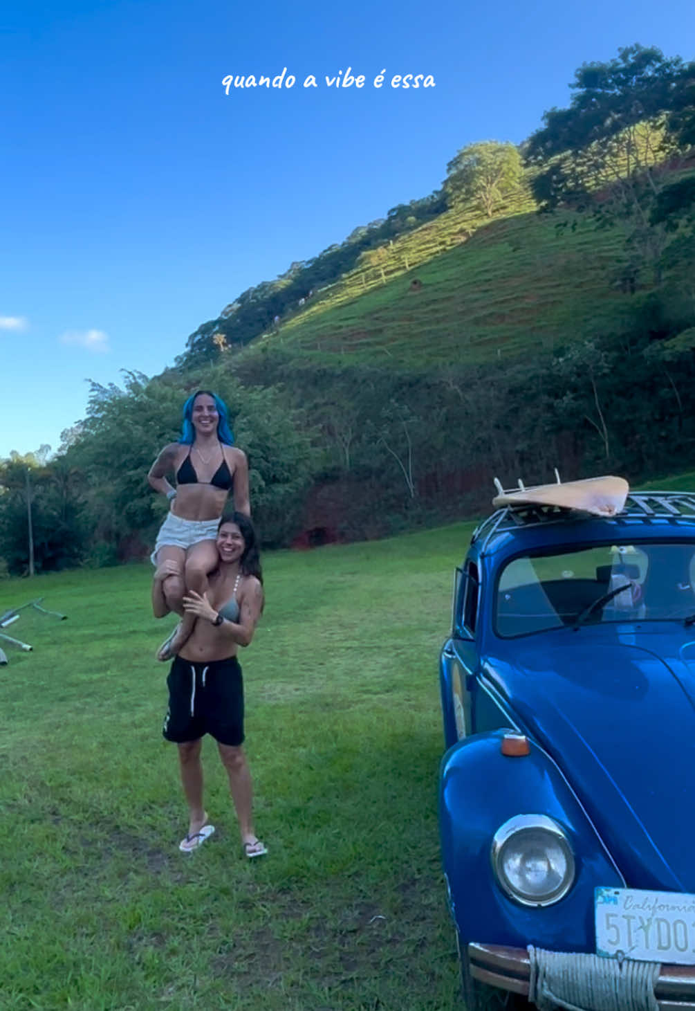 so p deixar registrado esse dia mais que incrivel (fusquinha deixou tudo mais perfeito ) ❤️☀️