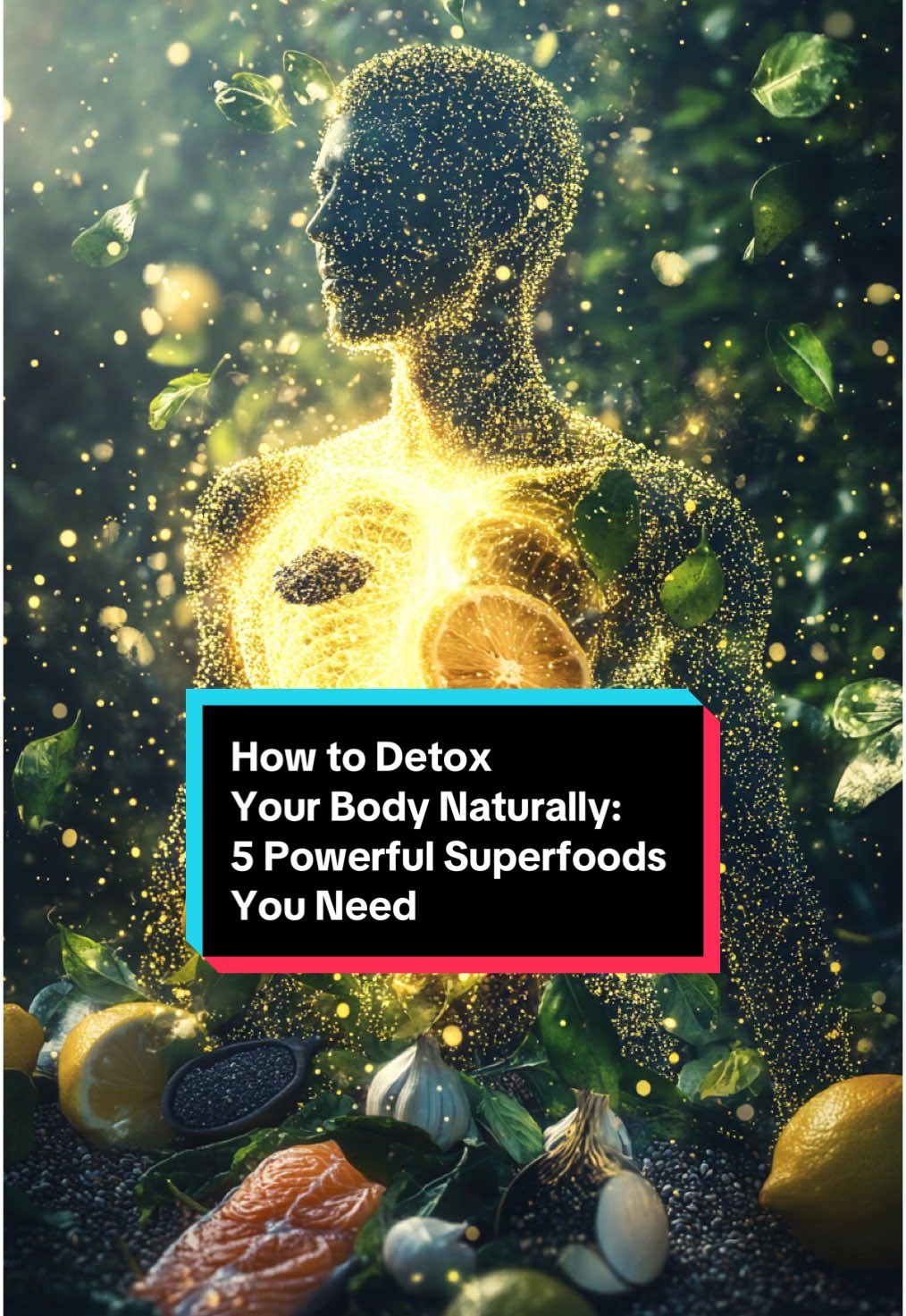 Want to detox your body naturally? 🌿 These 5 powerful foods will flush out toxins and boost your health! Try them now! 💪✨#healthtips #wellness #detox 