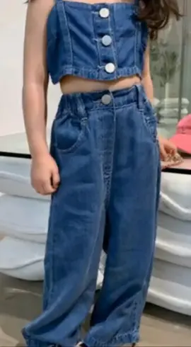 ✨ Trendy & Stylish Kids' Outfit Set – Perfect for Any Occasion! ✨ Looking for the cutest outfit for your little fashionista? This Girls' Denim Two-Piece Set is a must-have! Featuring a chic sleeveless halter crop top and wide-leg denim pants, this set is perfect for summer outings, casual wear, or even special events! ✔️ Breathable & comfy fabric ✔️ Trendy wide-leg design ✔️ Easy to mix and match ✔️ Available in multiple sizes ✔️ LIMITED STOCK – Order now! 📦 FREE Shipping + COD Available 🛍️ Get yours today at a discounted price! #KidsFashion #OOTDKids #TrendyKidsWear #DenimSetForGirls #FashionistaKids #StylishOutfit #SummerWear #TikTokShopFinds #BestBuyForKids #TrendyStyle #KidsOOTD #FashionForKids #ComfyAndStylish #AffordableFashion