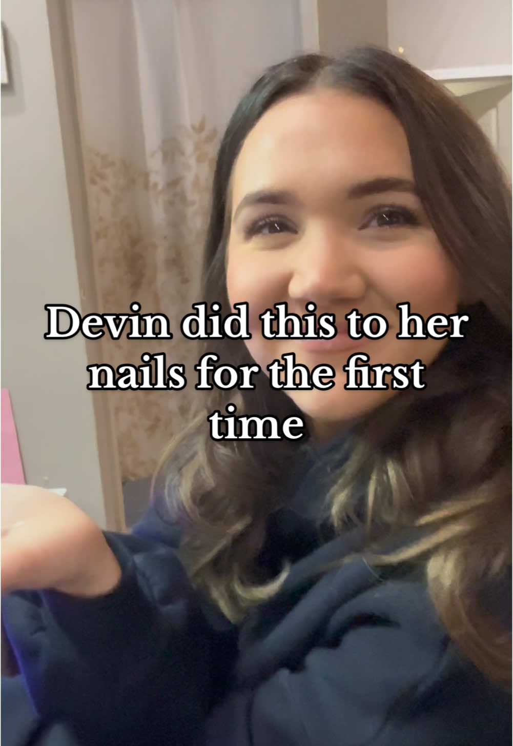 What happens when I’m indecisive 🤠😂 #hunteranddevin #couple #cute #nails #nailinspo 