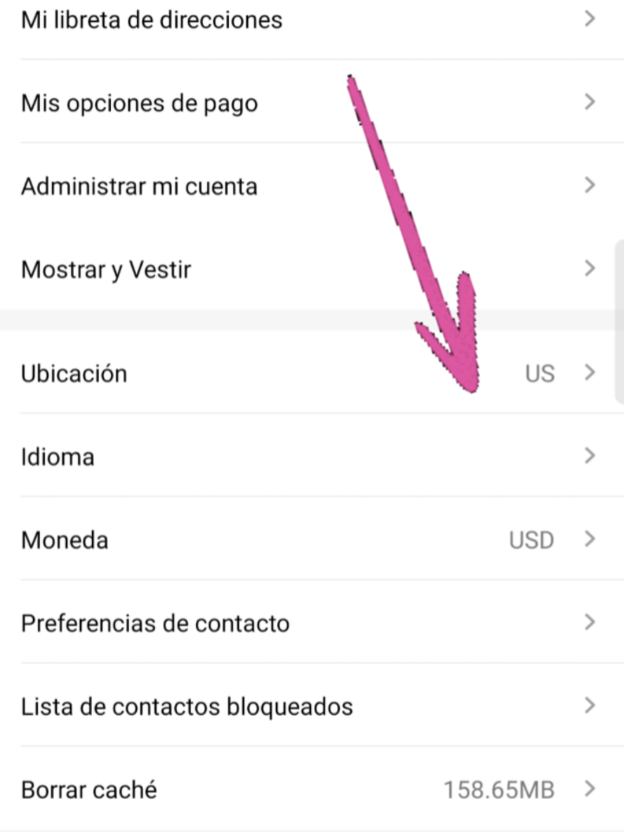 Como cambiarse a la región de Estados Unidos en Shein 😨  #shein #temu #elicourierec #compras #ecuador 