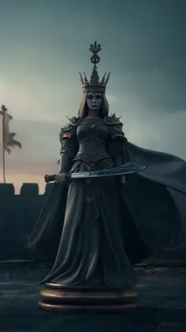 Queen's battle on a 3D chessboard. #queens  #battle #aicreator