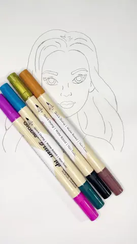 Fashion girl #asmr #beauty #girlscoloringbooks #coloring #relax #satisfyingvideo #asmrsounds #relaxingcoloring #acrilycpaint #colouringbook 